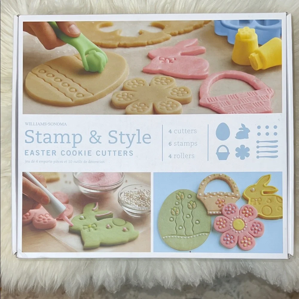 Williams Sonoma Pastel Easter Cookie Cutters